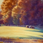 18 Autumn Glow, pastel, 26" x 38" Winner of the Art Times Award in the 35th Annual juried show of the Pastel Society of America