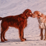 19 Inspection Time, oil on masonite, 5" x 7"