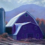 Barn by Worcester Range, 19" x 24"