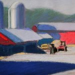 Boyden Farm Study, 7" x 8 1/2"
