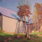 Our Barn, 24" x 37"