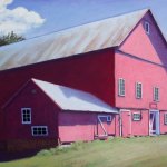 Spear Barn, Stowe, 26" x 38"