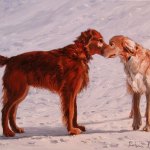 Inspection Time, oil on masonite, 5" x 7"