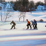 A Tense Moment, 14" x 20"