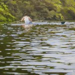 24 Rowing on the Connecticut River, 18" x 24" Not for sale