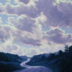 02 Ribbon of Highway, 26" x 38", Not for sale